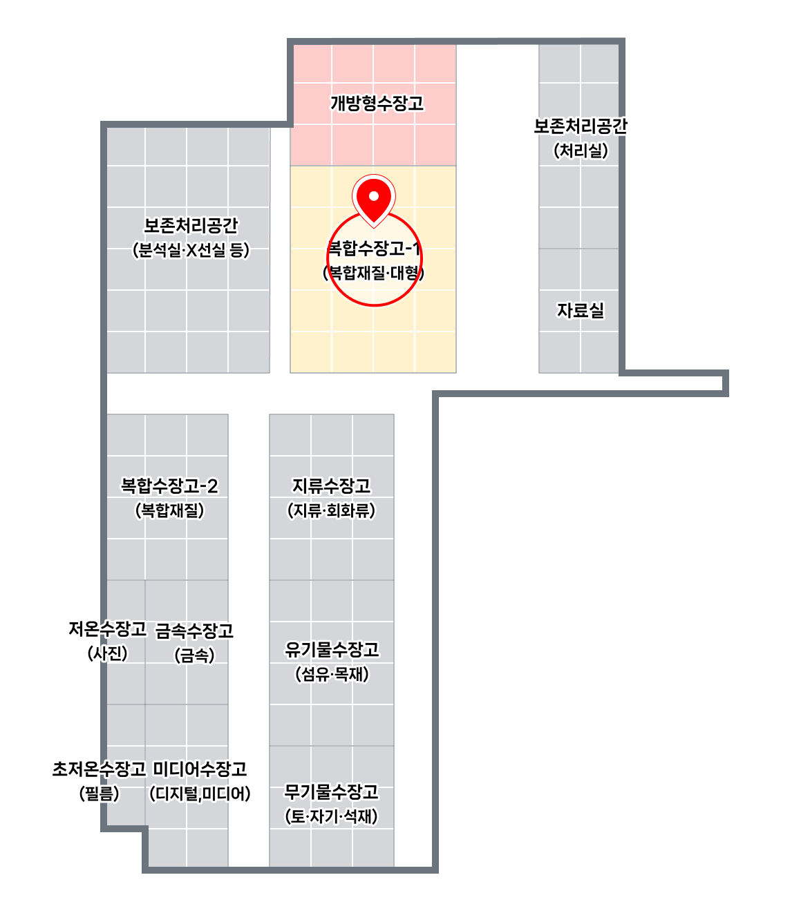 통합수장고 도면_복합수장고-1